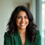 Amara Patel, Founder & CEO, smiling
