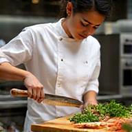 Sofia Nash, Executive Chef, at work